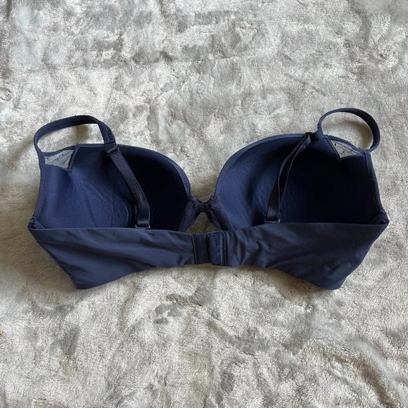Victoria’s Secret Push Up Bra Women's Size 34D - blue - Picture 4 of 7